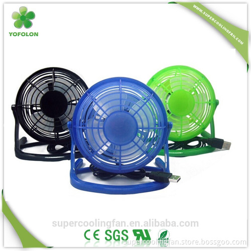 2016 Hot summer USB Gift Fan 4'' protable desk fan